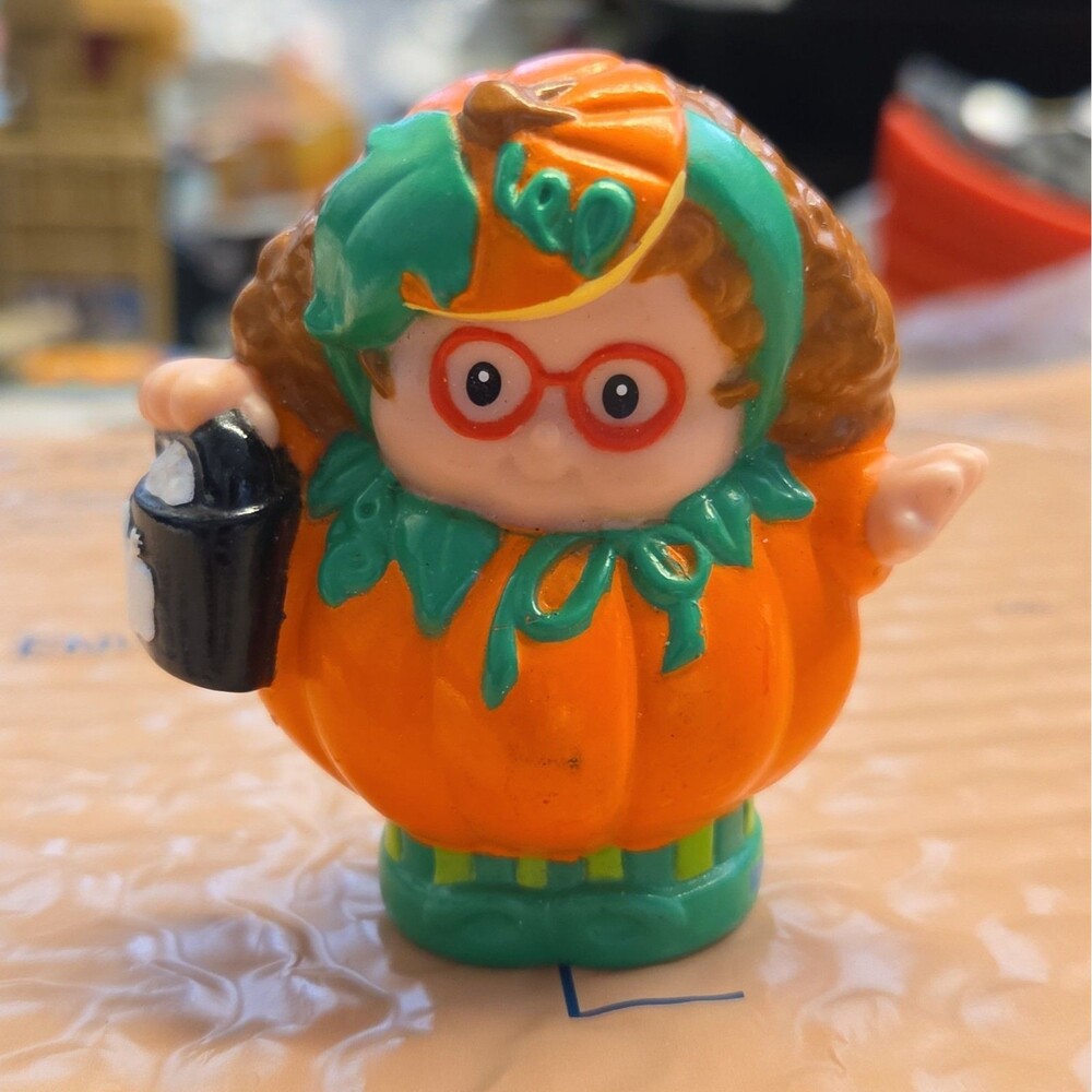 Little People Maggie Pumpkin Girl Halloween Costume